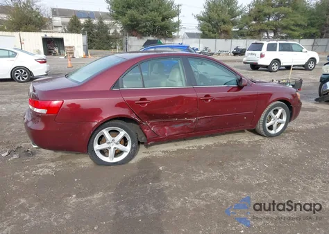 2007 Hyundai Sonata Limited/Se V6 from USA, damaged, VIN 5NPEU46FX7H196202